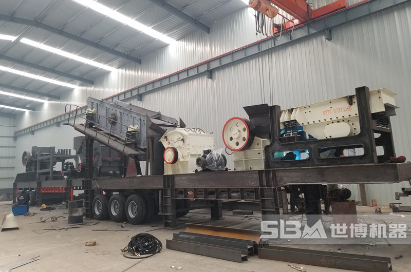 移動式建筑垃圾破碎制砂一體機(jī)