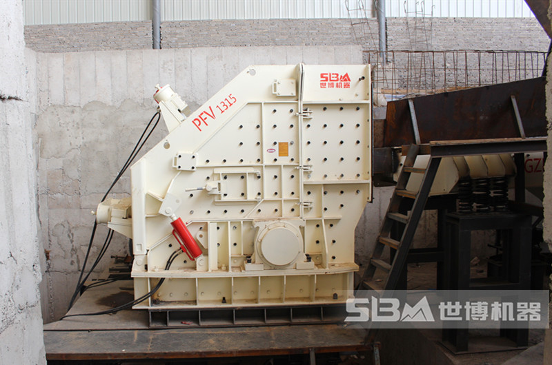 焦作客戶采石廠碎石機(jī)