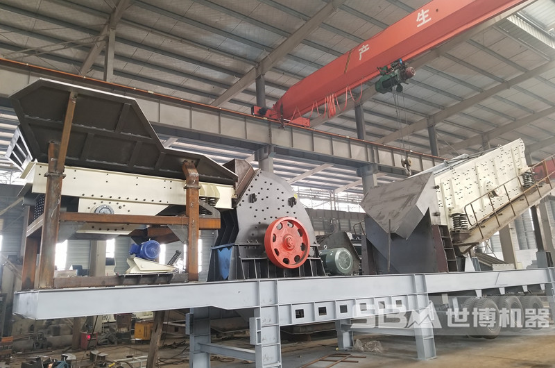移動矸石粉碎機，重錘式移動破碎機