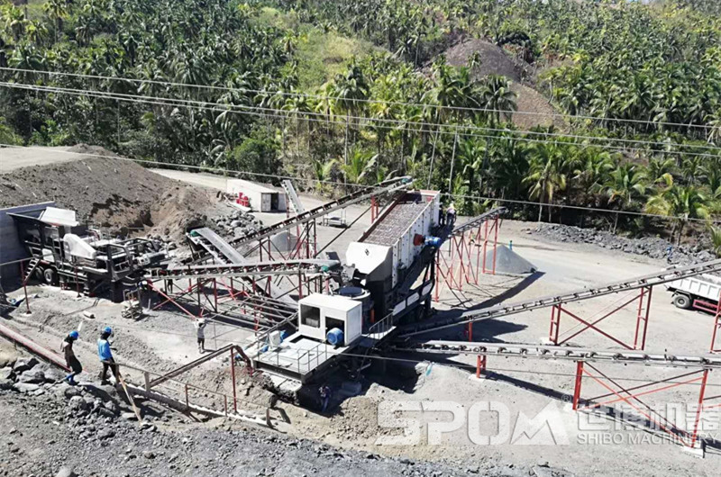 移動(dòng)式破碎過篩機(jī)，破碎篩分一體機(jī)