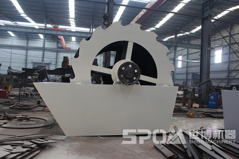 砂巖洗砂設(shè)備，輪式洗砂機(jī)