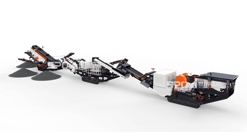 履帶式砂石生產(chǎn)線(xiàn)設(shè)備配置
