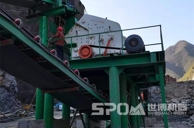 反擊式破碎機，中細碎砂石骨料破碎機