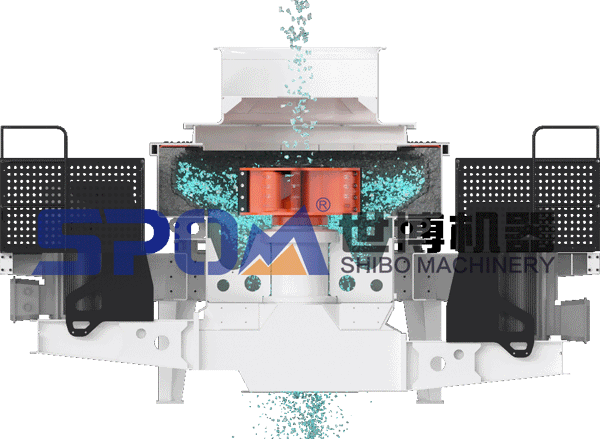 立式打沙機工作原理圖