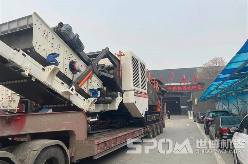 世博履帶移動破碎機(jī)廠家 大型履帶站發(fā)貨圖