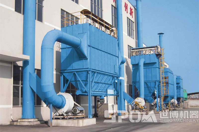 環(huán)保生產加裝除塵裝備